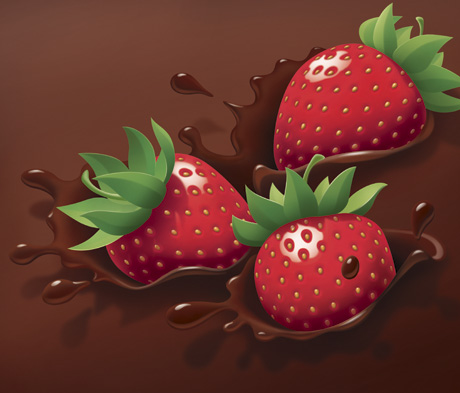 Chocolate Strawberry Splash