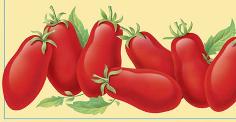 Plum Tomato Art